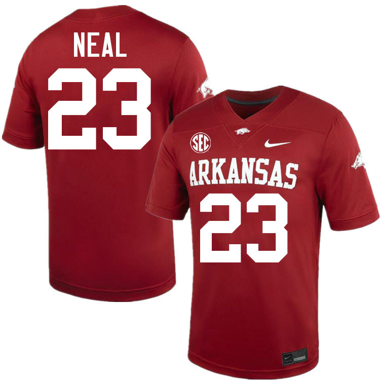 #23 Julian Neal Arkansas Jersey,Arkansas Razorbacks College Football Jerseys Stitched-Cardinal  #23 Julian Neal Arkansas Jersey,Arkansas Razorbacks College Football Jerseys Stitched-Cardinal